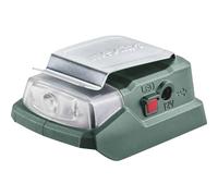 Metabo Adattatore per alimentazione a batteria PowerMaxx PA 12 LED-USB collegamento 12 V + 5 V USB + luce a LED, cartone Quantità:1