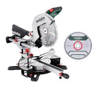 Metabo KGS 305 M - 613305900 - Con Precision Cut Line, 305 mm 2. Lama per sega in metallo duro e funzione di trazione, lunghezza 2 m