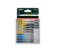 Metabo Assortimento di lame per seghetti alternativi 3, legno+metallo+plastica, 10pz., HCS/HSS, 6x legno, 4x metallo Quantità:1