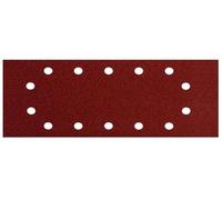 Metabo 10 Fogli abrasivi Professional 115x280mm, P80, legno e metallo, 14 fori, per fissaggio e levigatrice Quantità:10