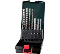 Metabo 626245000 Kit punte per calcestruzzo 7 parti 5 mm, 6 mm, 8 mm, 10 mm, 12