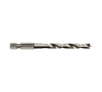 Metabo 627523000 Punta da trapano elicoidale per legno, codolo esagonale, 3 mm