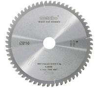 Metabo Lama per sega "multi cut - classic", 216x2,4/1,8x30, 60 denti FZ/TZ, 5°neg. Quantità:1
