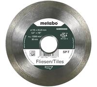 Metabo 628555000 628555000 - Disco de Diamante para cerámica Tiles SP-T, 115 x 22,23 x 7 mm, colore: Nero