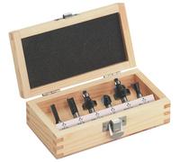 Metabo 631040000 - Set frese in scatola di legno, 6 pezzi