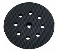 Metabo Platorello di supporto 122mm, perforato, esecuzione medio-dura, con chiusura a strappo, per SXE 125, per fogli abrasivi adesivi Quantità:1
