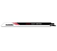Metabo 2 Lame per sega a gattuccio "Expert cast iron" 225x1,25mm, rivestite in carbide metal, grana 30 Quantità:2
