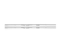 Metabo 2 ferri per pialla reversibili HSS 332x12x1,5mm / 2 fori lunghi, DH 330 / 316 Quantità:2