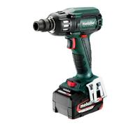 Metabo, Avvitatore a percussione, a batteria SSW 18 LTX 400 BL, 602205650