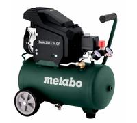 Metabo Basic 250-24 OF Kompressor, compressore d'aria della linea Basic, ideale per officina e fai-da-te.