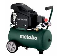 Metabo Basic 250-24 OF Kompressor, compressore d'aria della linea Basic, ideale per officina e fai-da-te.