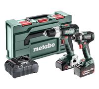 Metabo BSLBL+SSD200LTBL -Akku-Schlagbohrschrauber, Akku-Schlagschrauber incl. batería recargable, incl. cargador