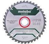 Metabo Classic Precision Cut Wood - Kreitlatt - 216 mm - 40 denti - Per metabo kgs 216 m, kgs 216 m set, kgsv 72 xact, kgsv 72 NEW