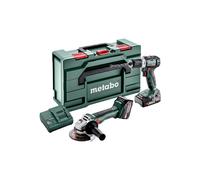 METABO COMBO SET 18V 2.6.5 18 V (BS 18 L BL + W 18 L BL 9-125 Quick) 1x2.0Ah 1x4