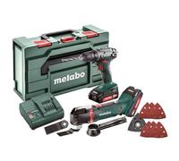 Metabo Combo Set 2.6.1 18 V * BS Li + MT - (2x 2,0 ah) - batteria e il caricabatterie combo