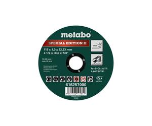 Metabo Disco da taglio Special Edition II 115x1,0x22,23mm Inox, dritto Quantità:25