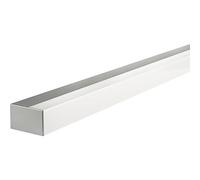 Metabo Elektra - Lampada da parete a LED da incasso, 4000 K, bianco neutro, barra luminosa a LED da 600 mm, 9 W, in alluminio e plastica anodizzata opale
