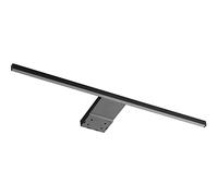Metabo Elektra LD 8104 - Lampada a LED per specchio da bagno, 300 mm, 4000 K, bianco neutro, alluminio nero, 24 V/DC