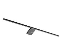 Metabo Elektra LD 8104 - Lampada a LED per specchio da bagno, 500 mm, 4000 K, bianco neutro, alluminio nero, 24 V/DC