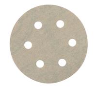 Metabo 25 Fogli abrasivi adesivi Professional 80mm, P 240, per vernice, pittura, stucco, levigatrice rotorbitale, corindone, rivestito di stearato Quantità:25