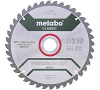 Metabo Lama per sega "precision cut wood - classic", 216x2,4/1,8x30 40 denti WZ 5° neg. /B Quantità:1