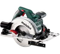 Metabo hand circular saw KS 55 FS (1200 watts, cutting depth 55 millimeters, saw blade Ø160 millimeters, 18 teeth, softgrip, rip fence, swivel range from 0 to 45 °) 600955700