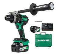 Metabo HPT - Kit trapano a martello wireless da 1,5 pollici (1,4 pollici) Max Torque Reactive Force Control Opzionale Adattatore CA DV36DC