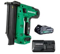 Metabo HPT NT1850DG - Kit di chiodatrice compatta senza fili da 18 V MultiVolt con batteria agli ioni di litio da 2,0 Ah, aziona chiodi da 5/8" a 2", 700 per carica, NT1850DG
