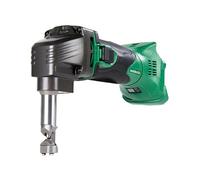 Metabo HPT Roditrice cordless MultiVolt 18V | Solo strumento - Nessuna batteria | per pannelli metallici nervati | Supporto per fustella a 3 stop a 180 gradi | CN18DSLQ4