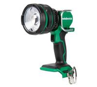 Metabo HPT Faretto portatile a LED MultiVolt™ da 18 V | Solo strumento - Nessuna batteria | Illumina fino a 700 metri | 4 impostazioni di luce | 1050 lumen | UB18DHQ4