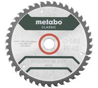 Metabo 628026000 - Lama per sega precision cut wood-classic, 165 x 1,8/1,2 x 20 Z42 WZ 5°, multicolore