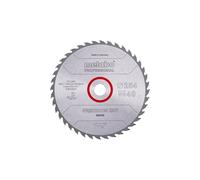 Metabo Lama circolare Precision Cut 254 mm 40 denti TCT Ø30 per legno e MDF
