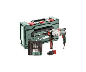 Metabo Martello multifunzione UHEV 2860-2 Quick Set con set di punte e scalpelli SDS-plus (10pz.),X 145 L Quantità:1