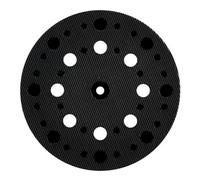 Metabo Platorello di supporto 125mm, perforato, esecuzione morbida, con chiusura a strappo, per SXE 325 Intec/425, per fogli abrasivi adesivi Quantità:1
