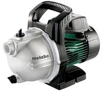 Metabo pompa da giardino P 3300 G (600963000) - Confezione in cartone, potenza assorbita nominale: 900 W, portata massima: 3300 l/h, altezza di mandata massima: 45 m