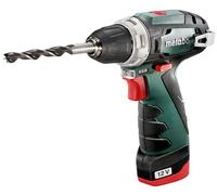Metabo PowerMaxx BS Senza chiave 800 g Nero, Verde