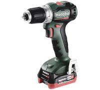 Metabo PowerMaxx BS 12 BL 601044800 - Trapano avvitatore a batteria (12 V, 2 x 4 Ah LiHD, ASC 55 - MetaBOX 118, con luce di lavoro a LED)