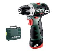 Metabo PowerMaxx BS BL 601721500 Akku-Bohrschrauber 12V 2Ah Li-Ion