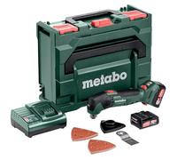 Metabo PowerMaxx MT 12 613089500 - Strumento multifunzione a batteria con batteria 2 x 2 Ah, 12 V, design sottile, luce a LED, accessori inclusi