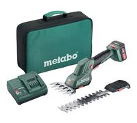 Metabo Cesoie per arbusti ed erba a batteria PowerMaxx SGS 12 Q borsa portautensili, 12 V 1x2 Ah ioni di litio + SC 30 Quantità:1