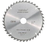Metabo precision cut wood - classic 628060000 Lama circolare 216 x 30 x 1.8 mm