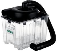 metabo Separatore per aspirapolvere con tecnologia ciclonica - Grado di separazione del 99% per polvere, sporco e liquidi - Contenitore trasparente da 25 l, sistema metaBOX, facile svuotamento