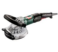 metabo RSEV 19-125 RT - Smerigliatrice da ristrutturazione, 1900 W, diametro 125 mm, per calcestruzzo, pietra, intonaco, ad alte prestazioni, ergonomica, durevole - Incl. pentola diamantata, valigetta