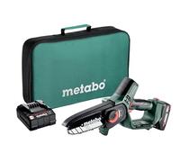 Motosega Metabo MS 18 LTX 15 1 Giri/min Nero, Verde, Rosso [600856500]