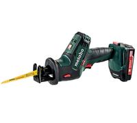 Metabo Sega frontale a batteria SSE 18 LTX Compact valigetta in plastica, 18 V 2x2 Ah ioni di litio + ASC 55 Quantità:1