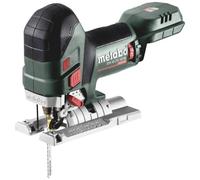 metabo Sega a batteria STA 18 LTX 150 BL - 18 V, profondità di taglio 150 mm, 4 livelli a pendolo - motore brushless, luce LED, cambio lama senza attrezzi, aspirazione polvere, piastra di protezione
