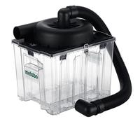 metabo Separatore per aspirapolvere con tecnologia ciclonica - Grado di separazione del 99% per polvere, sporco e liquidi - Contenitore trasparente da 25 l, sistema metaBOX, facile svuotamento