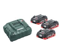 Power Set METABO (3 x 18V 4,0 Ah LiHD + ASC55)