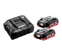 Metabo Set base 2 batterie LiHD 4.0Ah SE 685191000 e caricatore 18 V 4 Ah LiHD