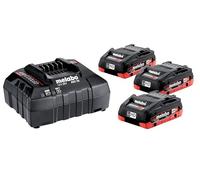 Power Set METABO (3 x 18V 4,0 Ah LiHD + ASC55)